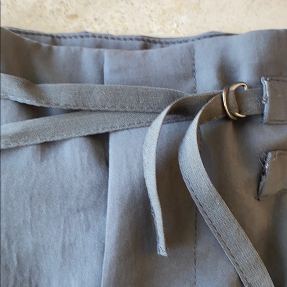 Helmut Lang Gray (mudstone) Solar Silk Shorts - 4 - Picture 5 of 10